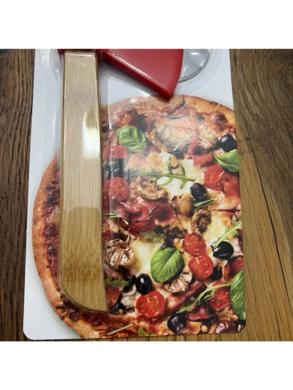 Handy Helpers Axe Shaped Pizza Cutter New Dishwasher Safe